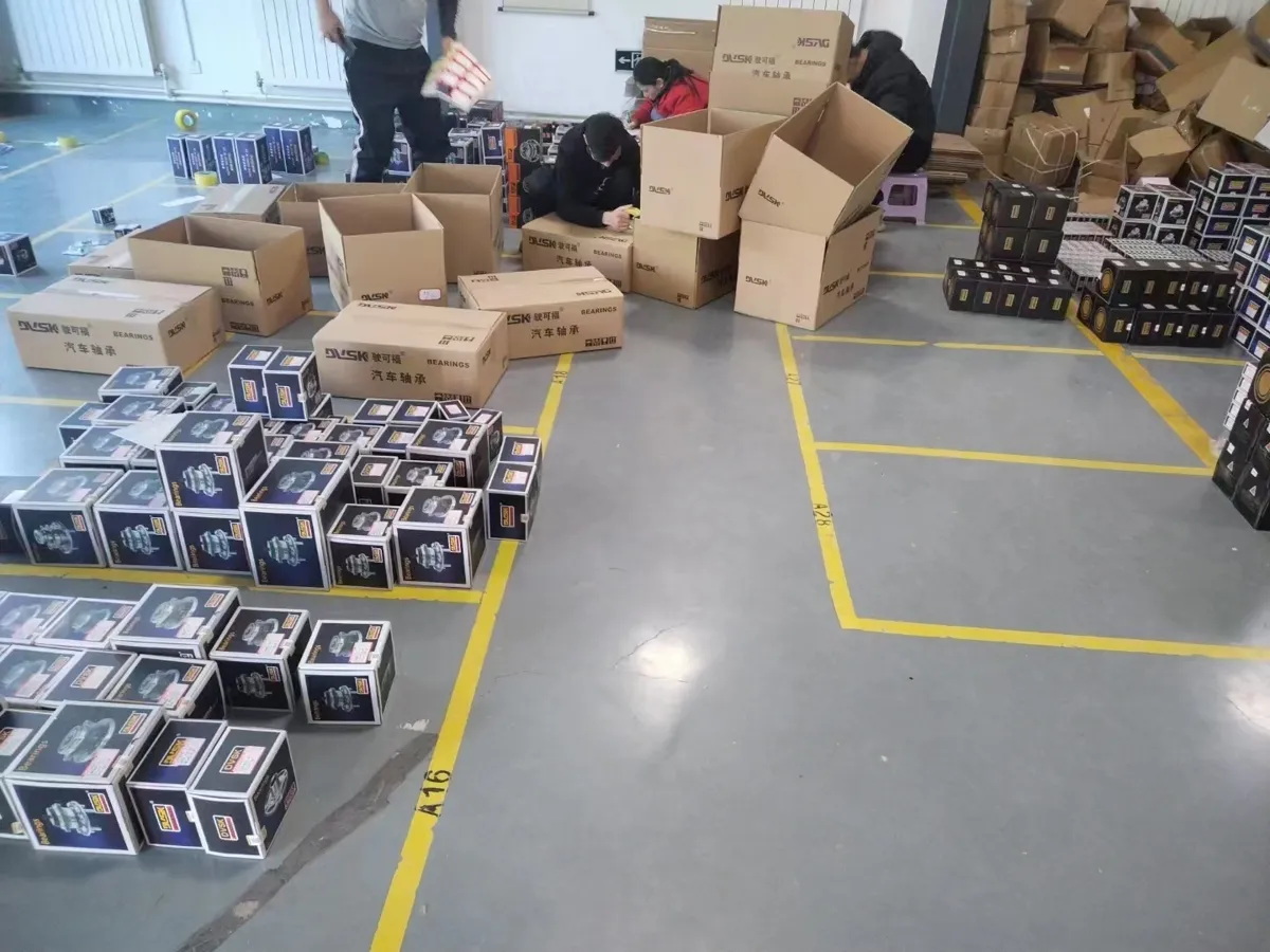 Packing and order preparation