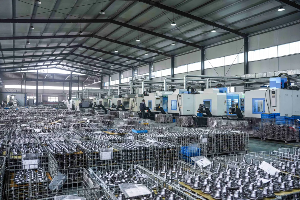 Automotive bearing production area