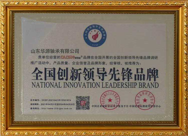 National Innovation Leadership Brand